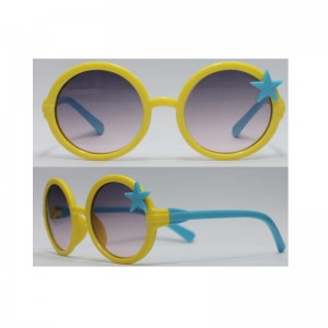Нови модни детски пластмасови очила, костюм за момичета, различни цветове са на разположение